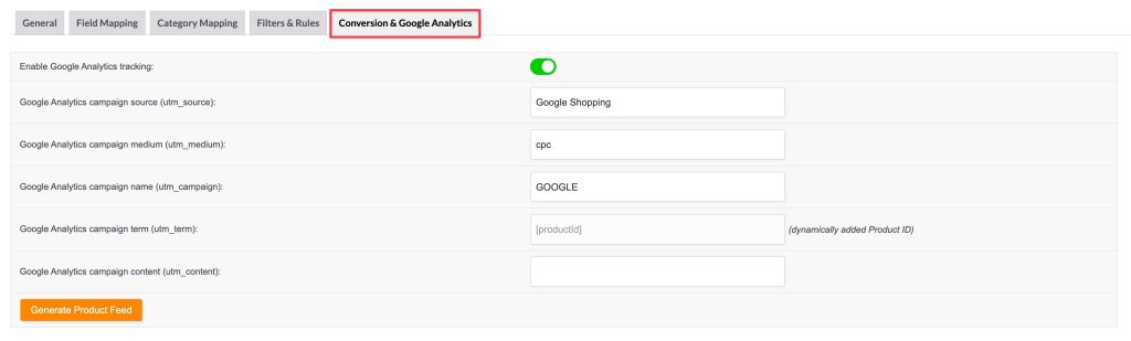 Conversion & Google Analytics Step - AdTribes