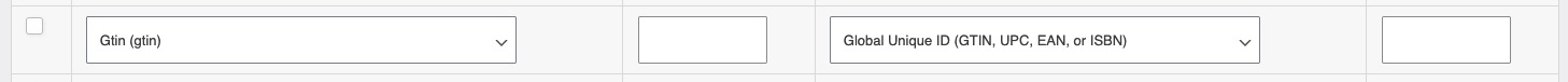 Field Mapping tab showing the Global Unique ID attribute selected in the Value dropdown