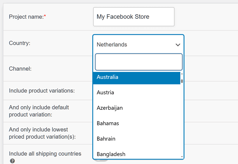 Product Feed filters &amp; rules
