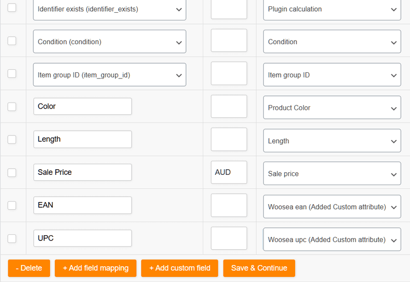 Create WooCommerce Product Feeds