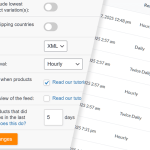 Automatic product feed updates