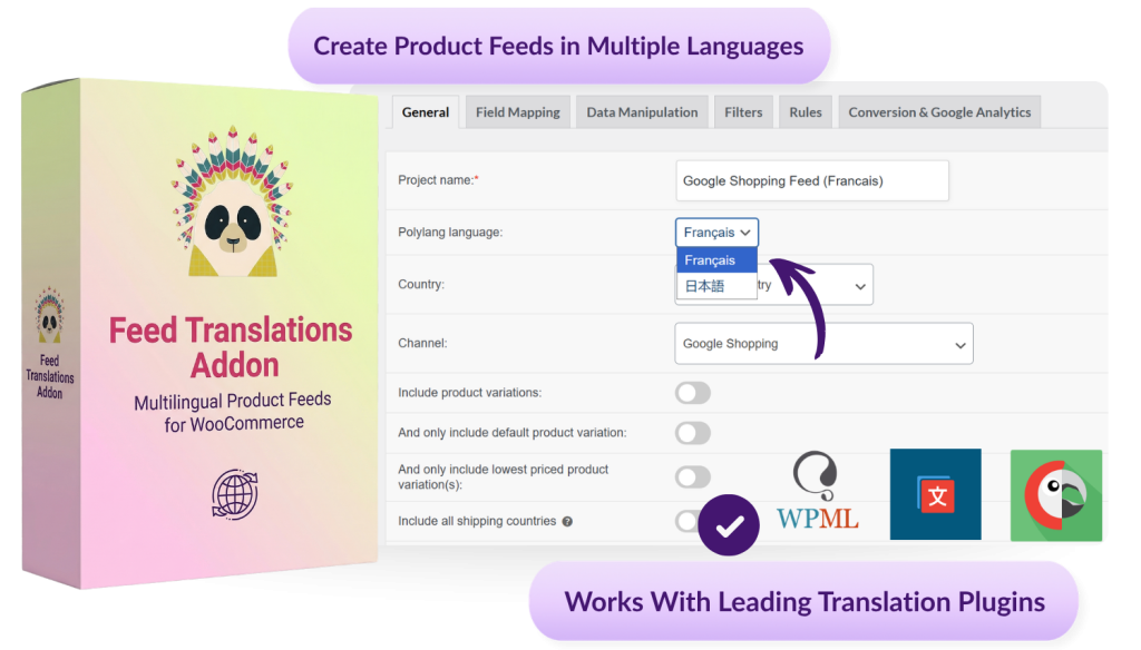 AdTribes Feed Translations Add On