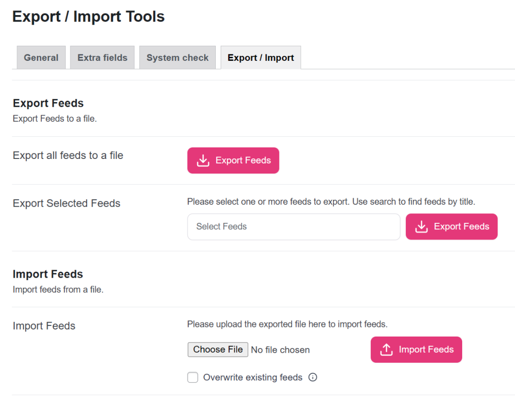 Product Feed Pro Export/Import - AdTribes