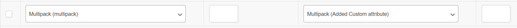Adding Multipack Attribute from Feed Edit Page - AdTribes
