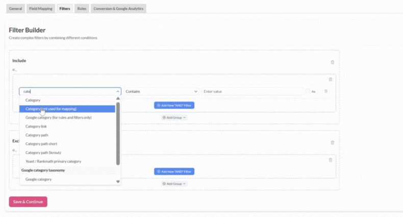 new-visual-builder-for-filters-and-rules - AdTribes